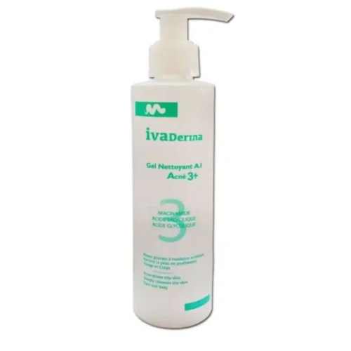 Ivaderma Gel Nettoyant Ai Acne 3 200ml