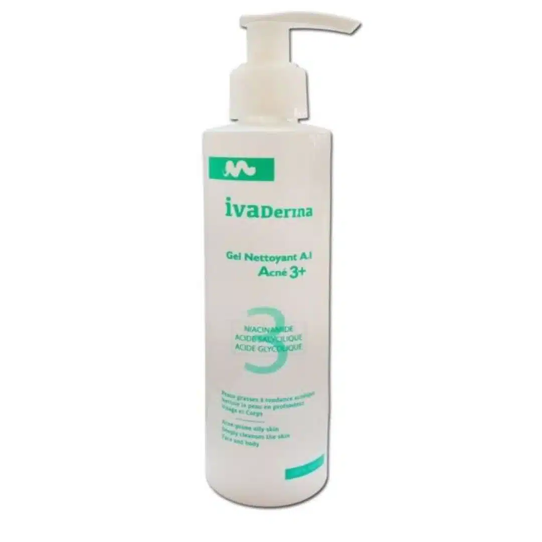 IVADERMA - Gel Nettoyant A.i Acne 3+ - 200ml 