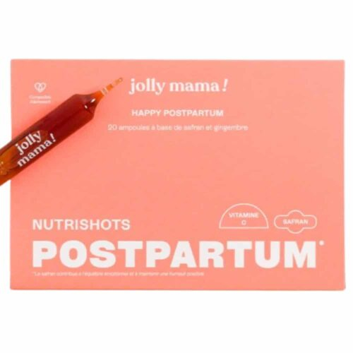 Jolly Mama Happy Postpartum 20 Ampoules Nutishots Postpartum