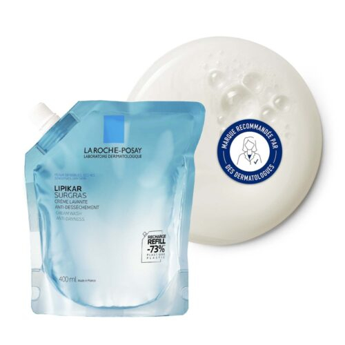 La Roche Posay Lipikar Surgas Creme Lavante Ecorecharge 400ml 4