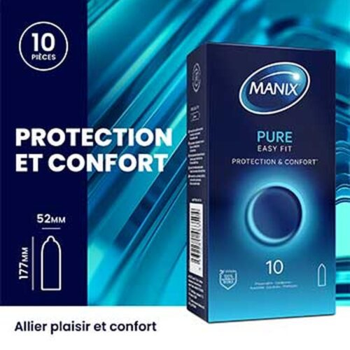 Manix Preservatif Pure Protection Confort 6u 5