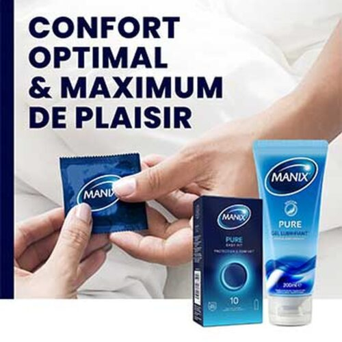 Manix Preservatif Pure Protection Confort 6u