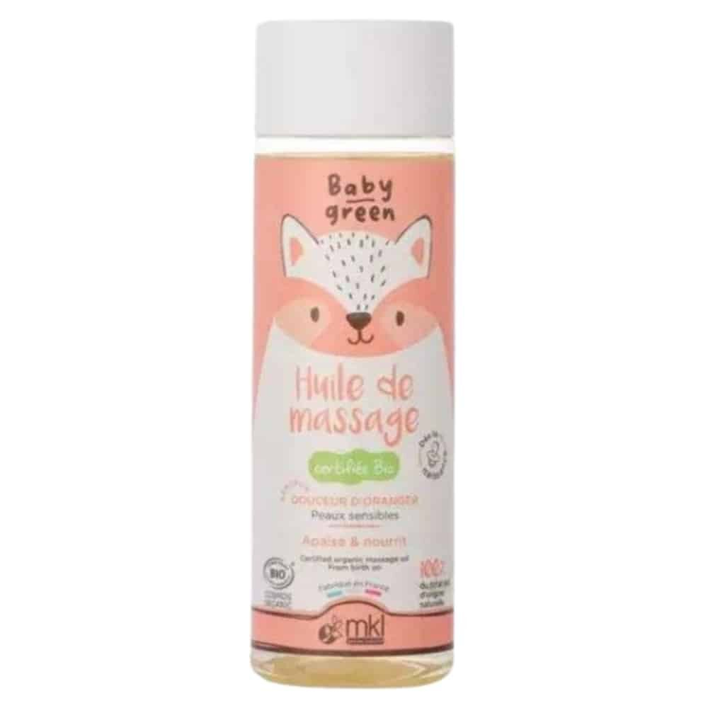 Mkl Baby Green Huile De Massage Bio 100ml