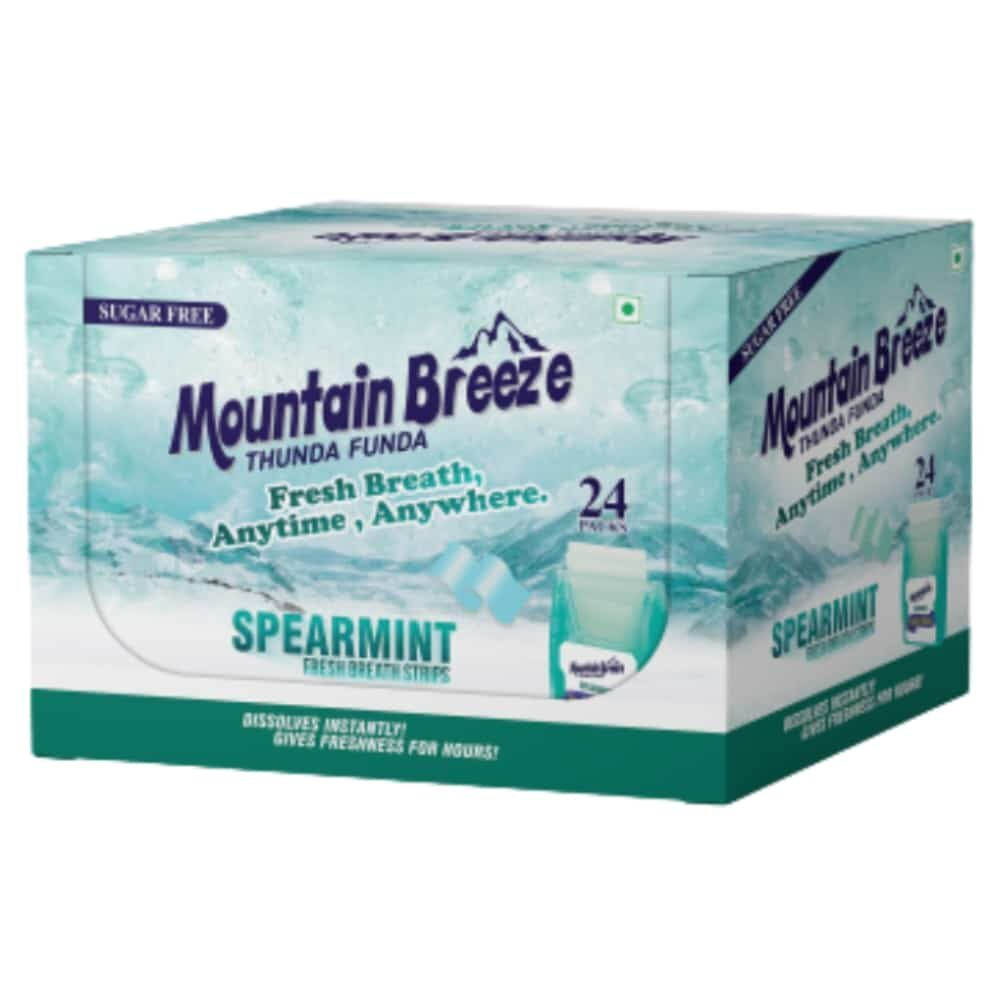 Mountain Breeze Spearmint 24 Strips