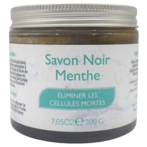 My Taklidi Savon Noir Menthe 200g