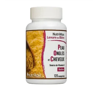 Nutrimax Levure De Biere 120 Comprime