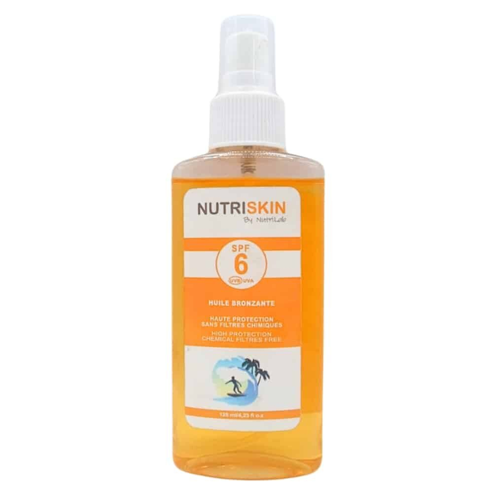 Nutriskin Spf 6 Huile Bronzante 125ml