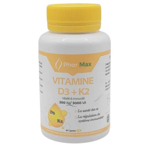 Phormax Vitamine D3k2 60 Capsules