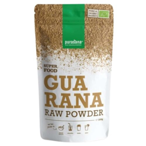 Poudre De Guarana Bio 100 Gr Purasana