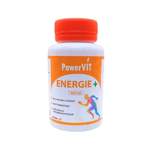 Powervit Energie 500mg 60gelules