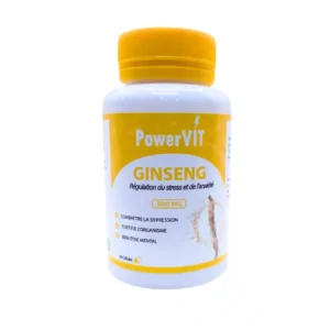 Powervit Ginseng 500mg 60 Gelules