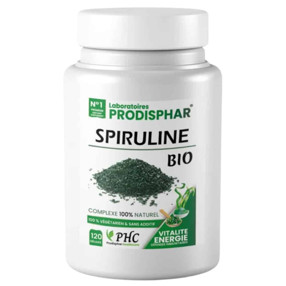 Spiruline Bio 120 Gelules Prodisphar