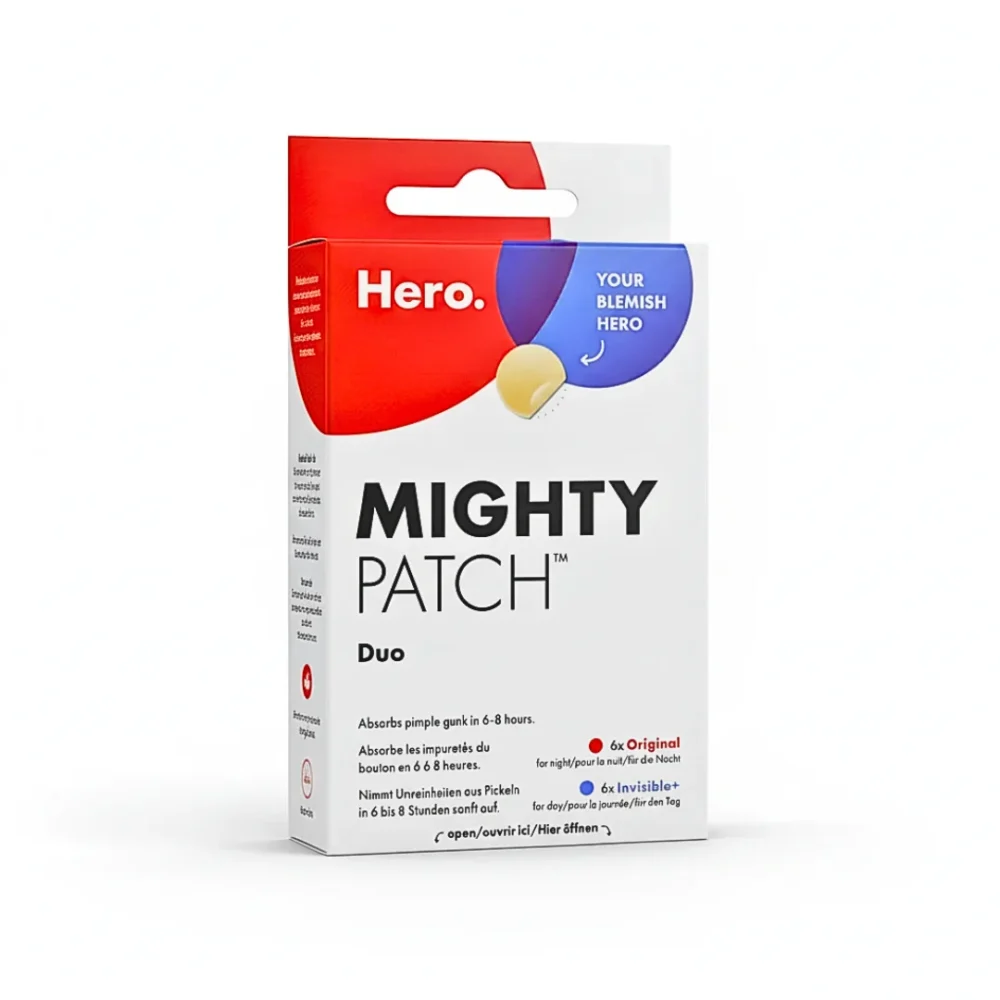 Hero Mighty Patch Duo 12 Pieces 6 Orginal6 Invisible