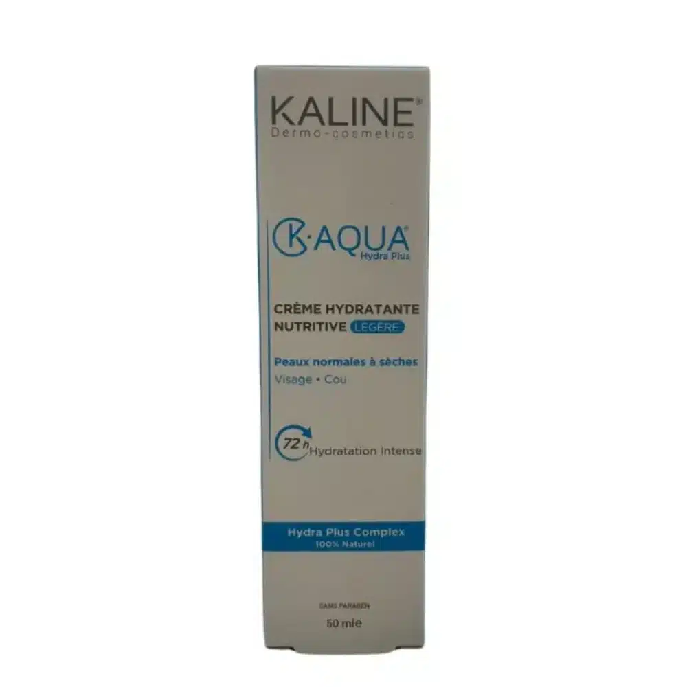 Kaline Kaqua Creme Hydratante Nutritive Legere Peaux Normal A Seches 50ml