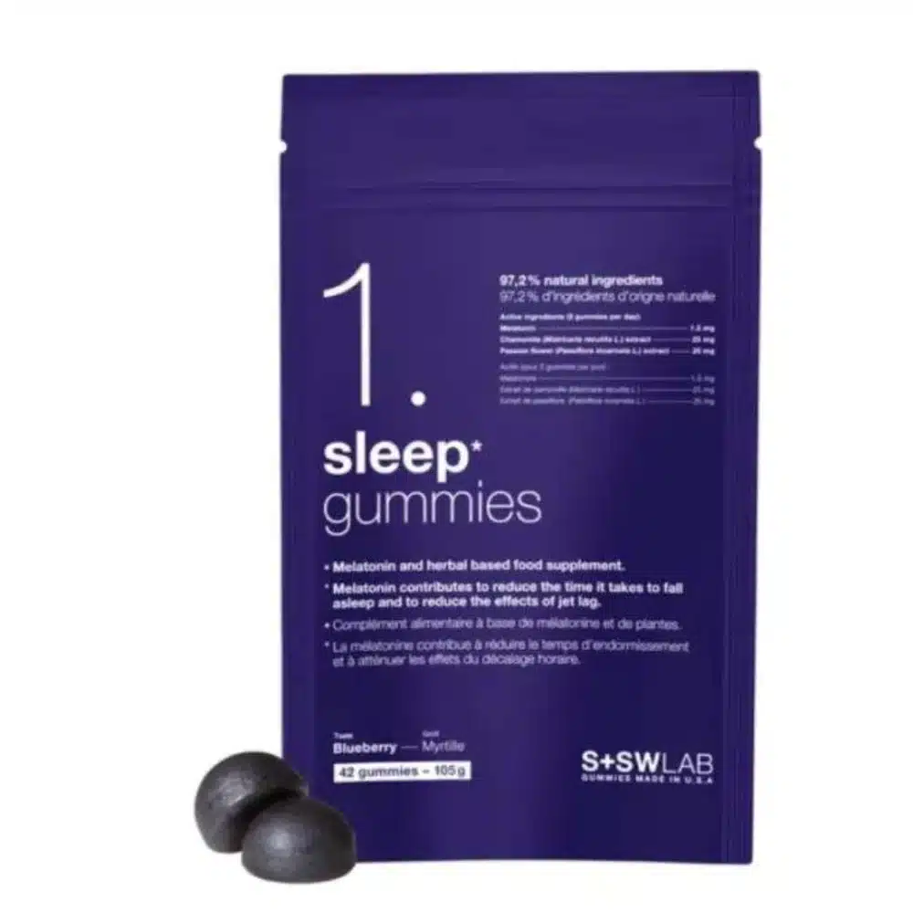 Sswlab 1sleep 42 Gummies Gout Myrtille