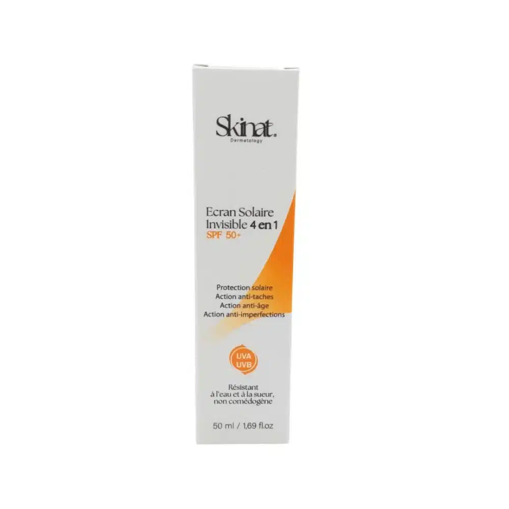 Skinat Creme Solaire Invisible 4en1 Spf50 50ml