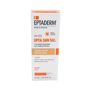 Eptaderm Epta Sun Spf50 Fluide Teinte Light 50ml