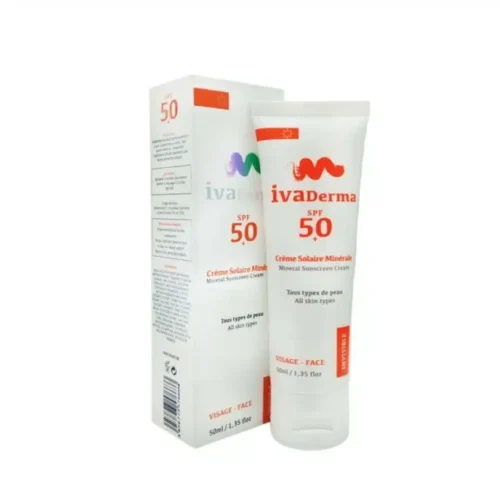 Ivaderma Ecran Solaire Mineral Spf50 50ml