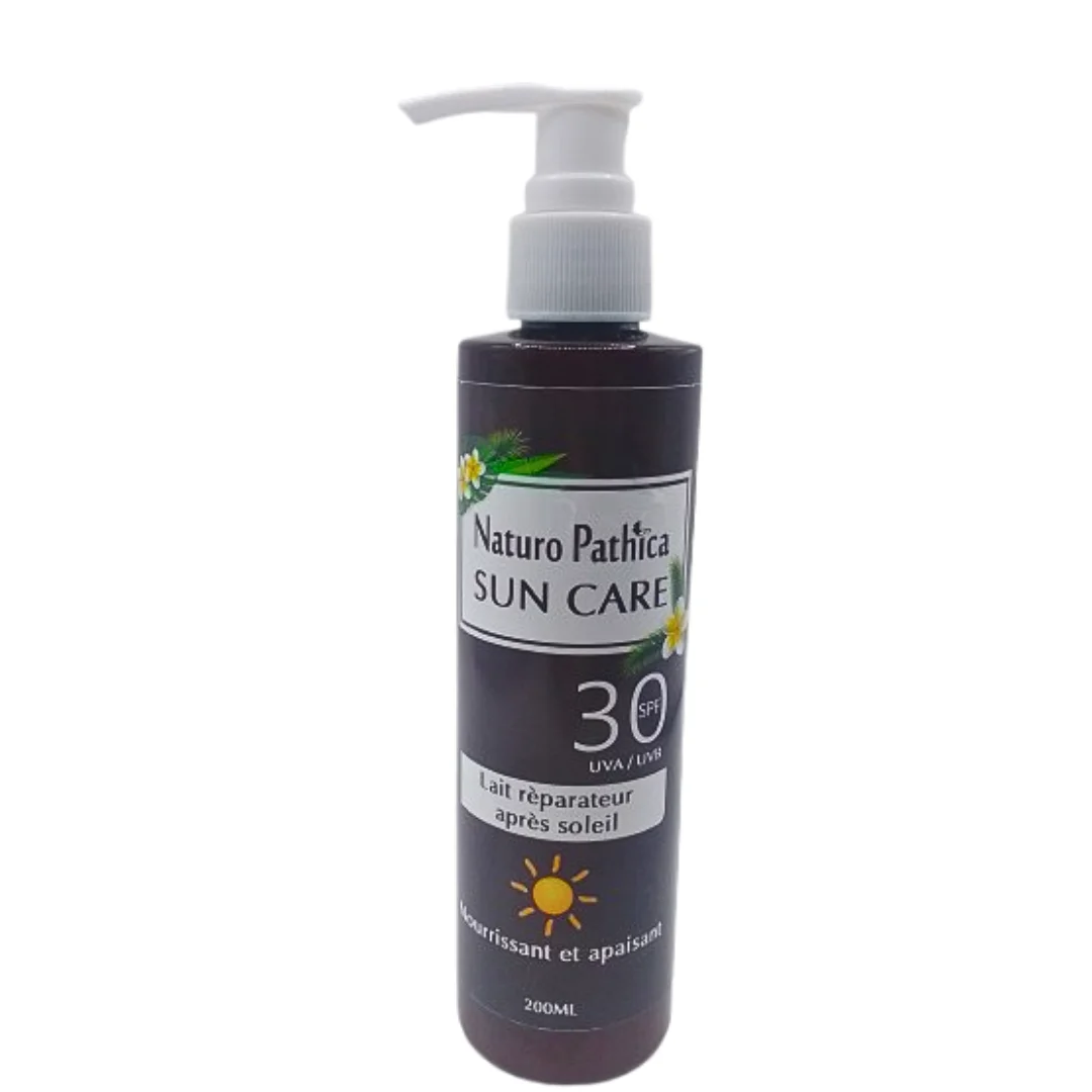 NATURO PATHICA - Lait Reparateur Apres Soleil SPF30 - 200ml 