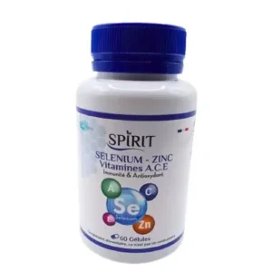 Spirit Selenium Zinc Vitamines Ace 60gelules