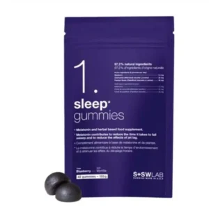 Sswlab 1sleep 42 Gummies Gout Myrtille