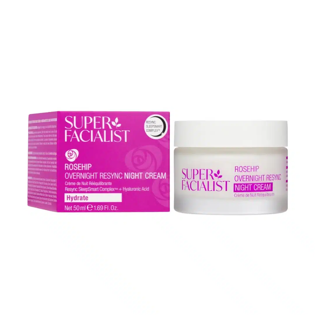 SUPER FACIALIST - Rosehip Overnight Resync Night Cream - 50ml 