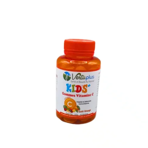 Vertu Plus Kids Vitamine C Gout Orange 60 Gommes