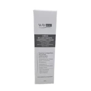 Wayspot Creme Eclaircissante 50ml