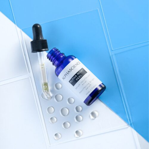Alphascience Alpha Night Peel Serum Restructurant Eclat 30ml 2