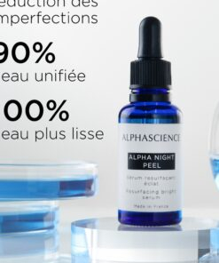 Alphascience Alpha Night Peel Serum Restructurant Eclat 30ml 3