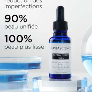 Alphascience Alpha Night Peel Serum Restructurant Eclat 30ml 3