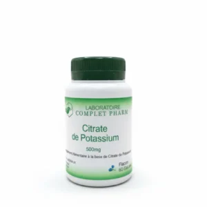 Citrate De Potassium 500mg 60 Gelules