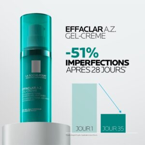 La Roche Posay Effaclar Az Gel Creme Anti Imperfections 40ml 10