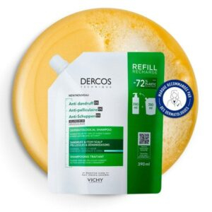 Vichy Dercos Ds Shampoing Traitant Anti Pelliculaire Cheveux Normaux A Gras Eco Recharge 390ml 5