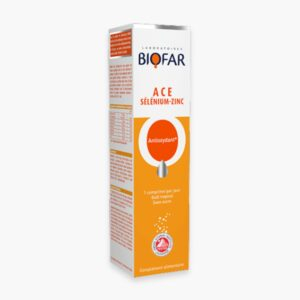 Biofar Ace Selenium Zinc Antioxydant Effervescents 20 Comprimes