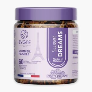 Cygnelab Sweet Dreams Plantes Et Melatonine Sommeil Fruits Des Bois 60 Gummies