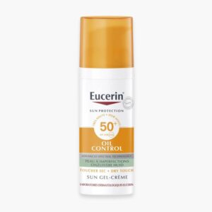 Eucerin Sun Oil Control Gel Creme Solaire Toucher Sec Spf50 50ml