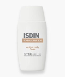 Isdin Fotoultra 100 Active Unify Color Solaire Teinte Depigmentant Spf50 50ml
