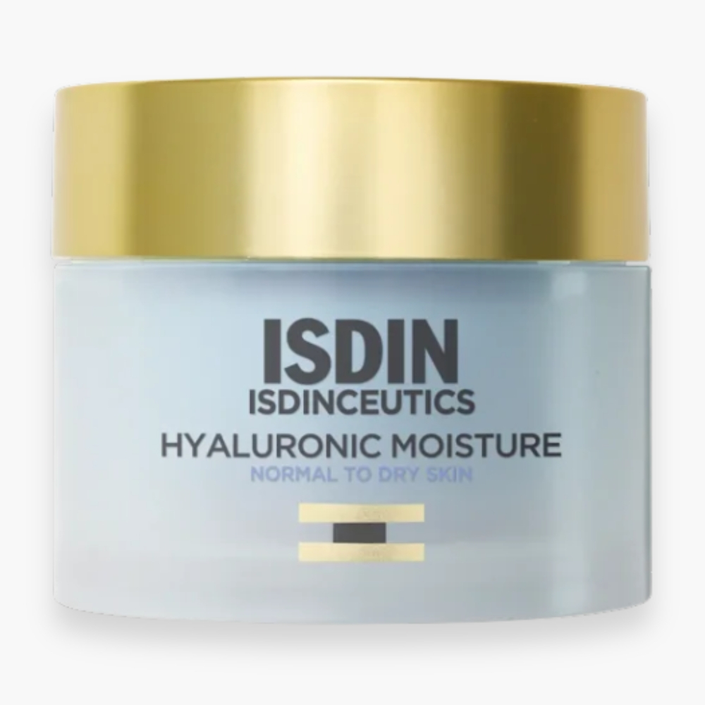 Isdin Isdinceutics Hyaluronic Moisture Creme Hydratante Peau Normale A Seche 50g Destockage