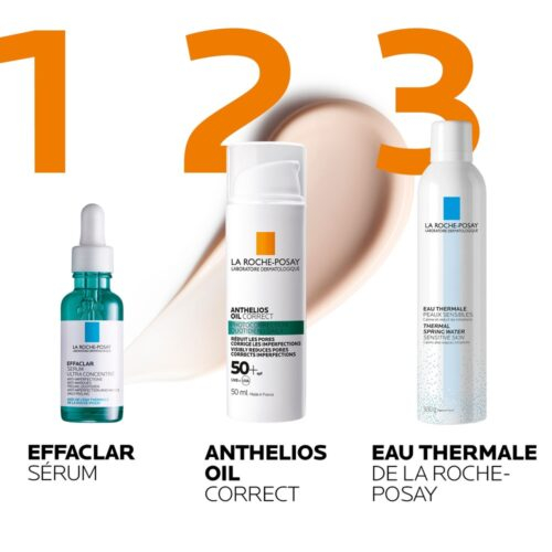 La Roche Posay Anthelios Oil Correct Creme Solaire Matifiante Spf50 50ml 2