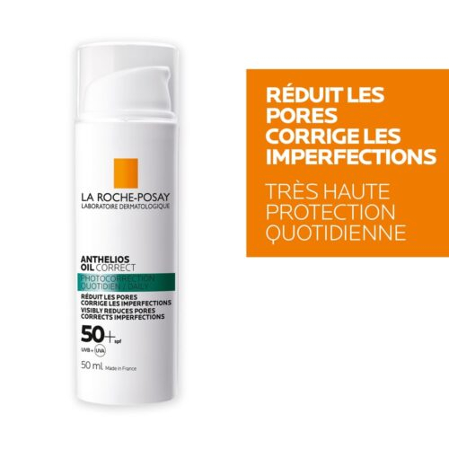 La Roche Posay Anthelios Oil Correct Creme Solaire Matifiante Spf50 50ml 3