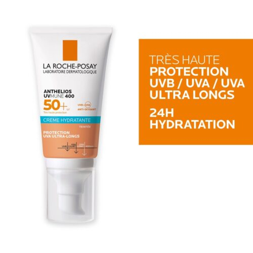 La Roche Posay Anthelios Uvmune 400 Creme Solaire Hydratante Teintee Spf50 50ml 3