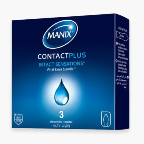 Manix Preservatif Contact Plus Sensations Intactes 3u