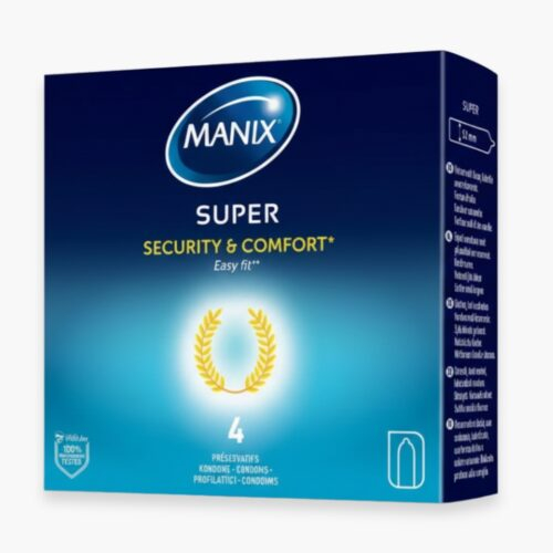Manix Preservatif Super Securite Confort Easy Fit 4u