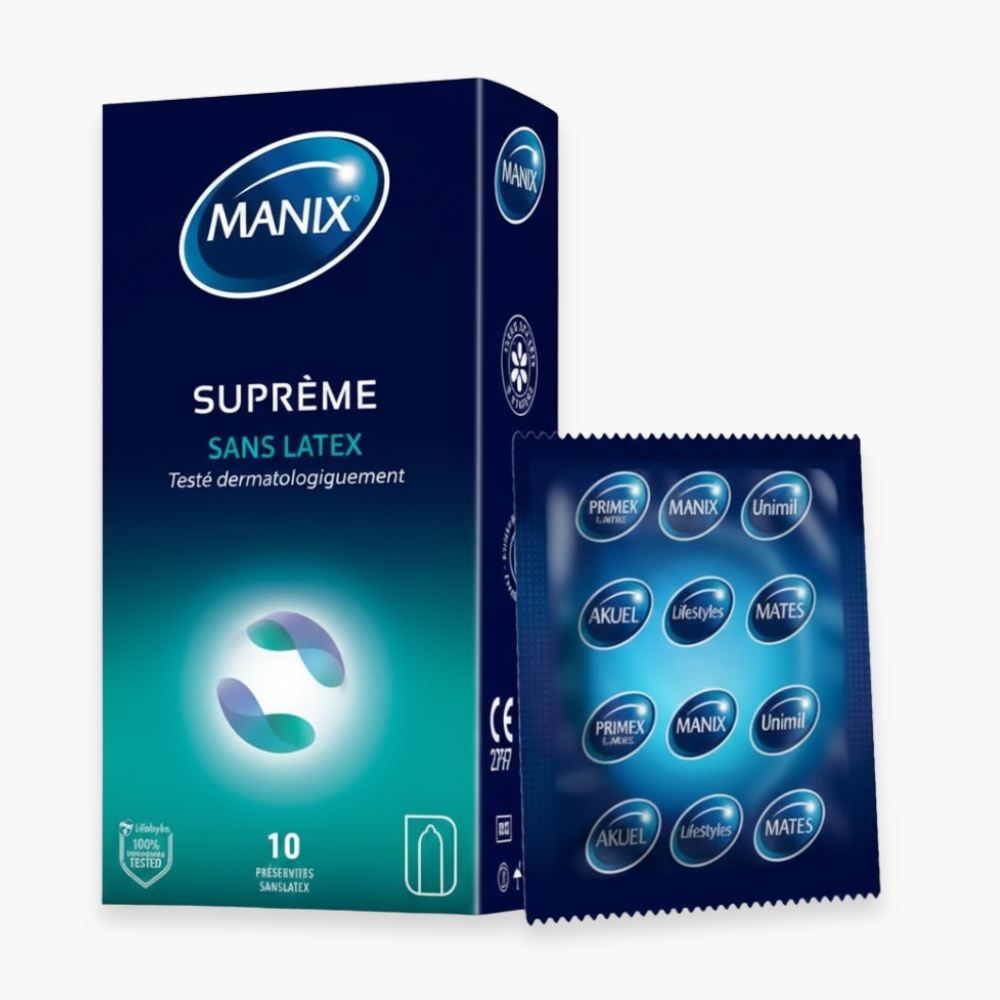 Manix Preservatif Supreme Sans Latex 10u