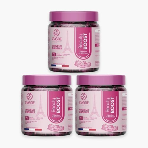 Offre 10 Cygnelab Beauty Boost Vitamines Et Mineraux Cheveux Et Ongles Fraise 60×3 Gummies