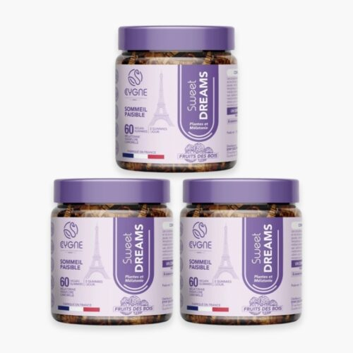 Offre 10 Cygnelab Sweet Dreams Plantes Et Melatonine Sommeil Fruits Des Bois 60×3 Gummies