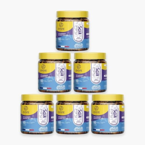 Offre 15 Cygnelab Multivit Kids Multi Vitamines Essentielles Myrtilles 60x6 Gummies