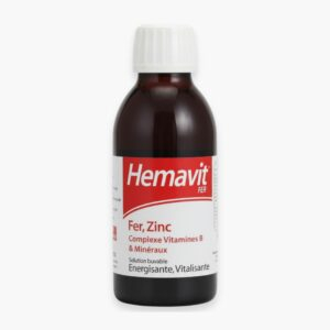 Vitabiotics Hemavit Liquid Fer Zinc Complexe Vitamines B Mineraux 200ml