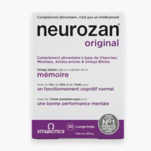 Vitabiotics Neurozan Original Memoire Fonctions Cognitives 30 Comprimes